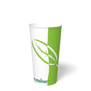 Cup Paper 22oz, PLA Cold Cup