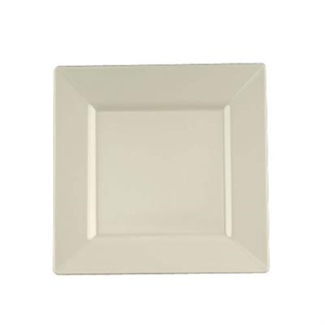 Plate Square Dinner Bone 9"  12x10