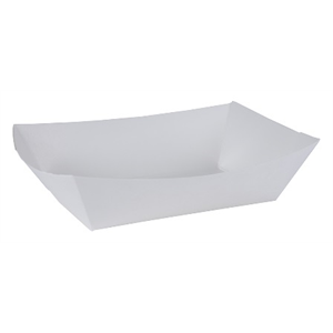 Food Tray 2lb White 0554