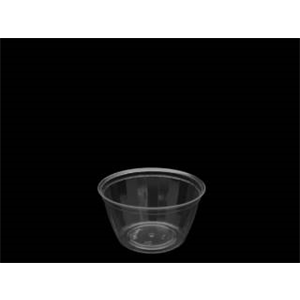 Food Dish, 8oz Clear (Lid D) 55908