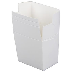 Cont. Food Pail 13 oz Paper  White, 10x50