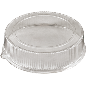 Lid Plastic Dome 16" Clear Round PET
