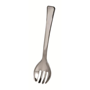 Fork Plastic Serving, 10" Silver (Retail)