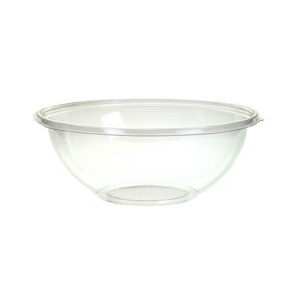 Bowl Plastic, 5lb Clear - 80oz PET