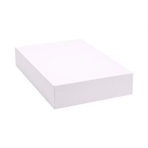 Box Half Dozen Donut White 12x8x2.25"