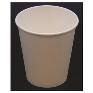 Cup Paper Hot 10oz, Sgl Wll, Sqt, Wht Dsgn