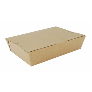 Box ChampPak #2, Kraft - 7.75x5.5x1.88"