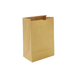 Bag Paper Kraft 2 lb, 4 1/8"x2.5"x8 1/8"