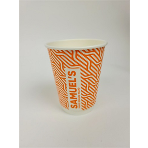 Cup Paper Hot 12oz Double Wall Printed 1C "Samuels"