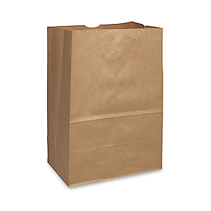 Bag Paper Kraft 50 lb, 12x7x17" DD65