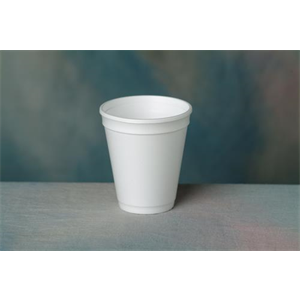 Cup Foam, 10oz White, UPC