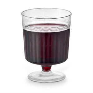 Glass Wine, 8oz Clear 1/piece
