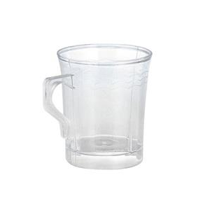 8 oz Coffee Mug Clear Resposable