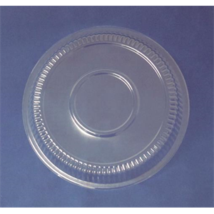 Container Lid Plastic, 9" Dome Round