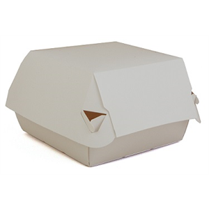 Container Paper Clamshell Hmbrgr 4-3/8 x 4-3/8 x 3-3/8