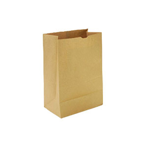 Bag Paper Greaseproof Kraft #14, 7.75"x4.75"x14.75"