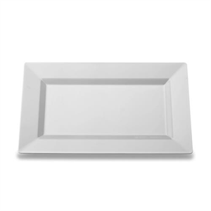 Plate Rectangular 11" White12/10