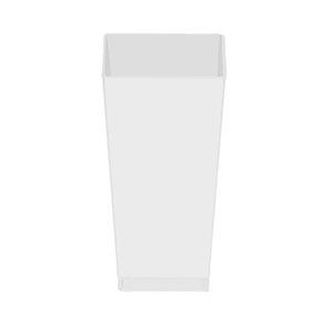 Cont Plas 3oz White Notion Tall