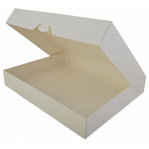 Box Donut White 14.25x10.75x2.25"