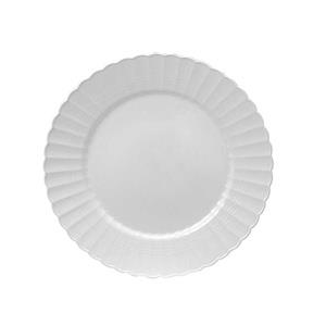Plate Plastic, 7.5" White Resposable