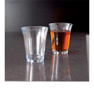 Shooter Glass Plastic, 2oz Clear, 200/pcs