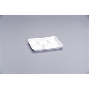 Tray Foam Serv 5-Comp 12.5 x 8.5x 1.12"