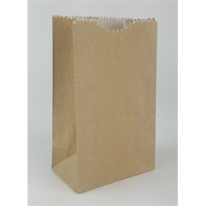 Bag Paper 5 lb Krf/Wht DBL 5 1/4 x 3 3/8 x 10 5/8"