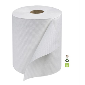 Towel Roll 1Ply 7.9"x600ft White