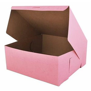 Cake Box Pink 12x12x5