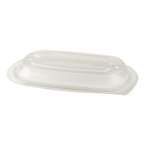 Lid Plas Dome Clear for M416, M424, M432 Wave PP