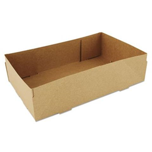 Tray Paper Kraft 4-Corner Pop Up 8 5/8x5 1/2x2 1/4"