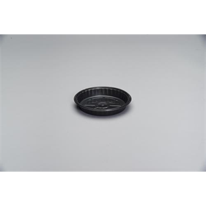 Tray Plastic Cake 8" Round CPET Black