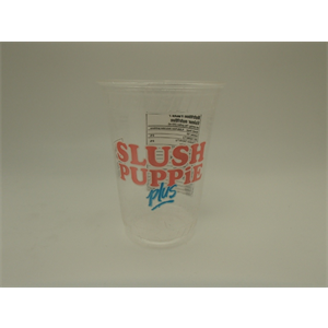 Cup Plas 16oz Squat Clr Greenware PLA "Slush Puppies"